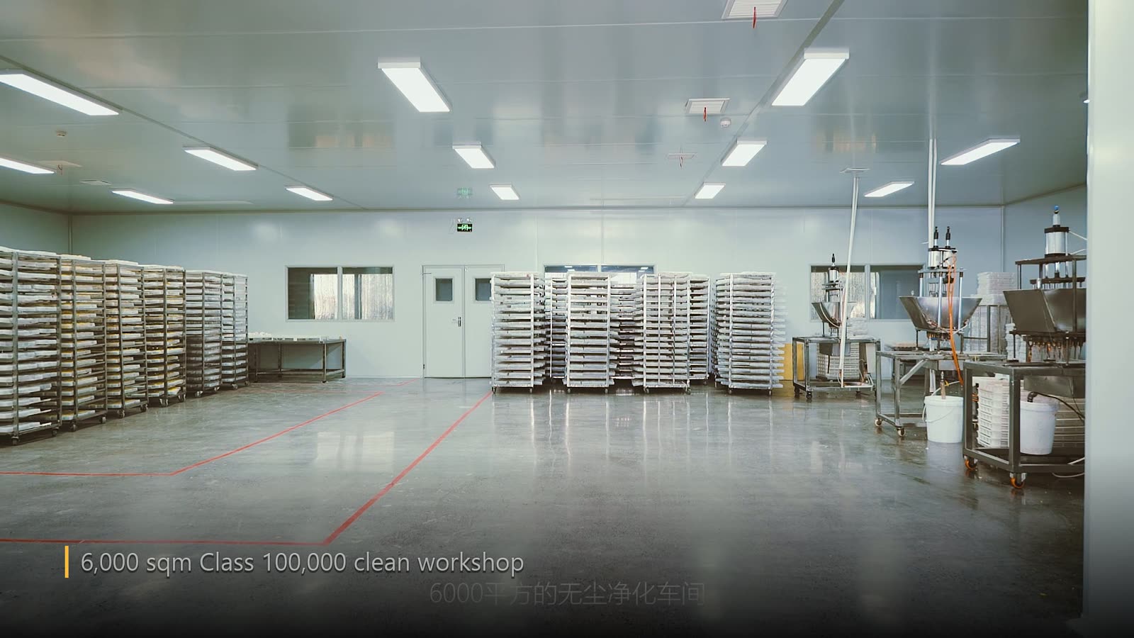 100,000-class clean-room workshop